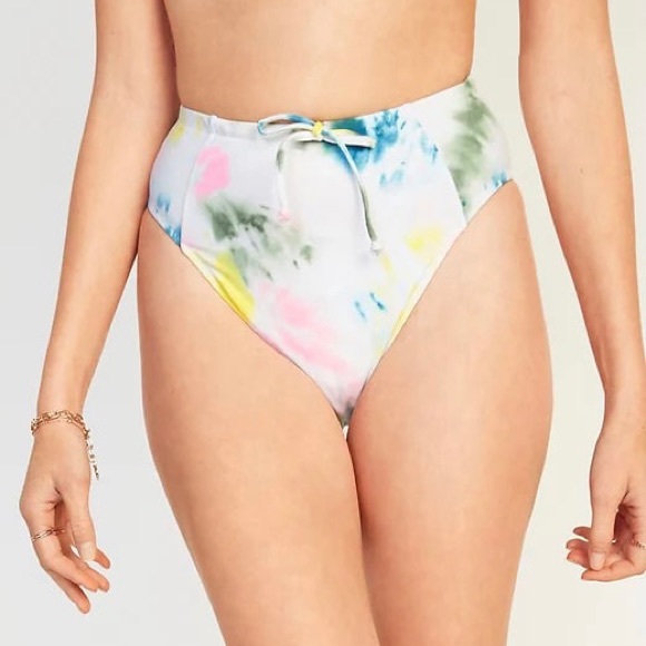 CLEARANCE Old Navy—High-Waisted Tie-Dye Bikini Swim Bottom NWT - Picture 2 of 12